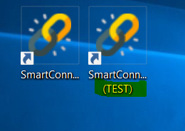 Ярлики SmartConnect на робочому столі після інсталяції